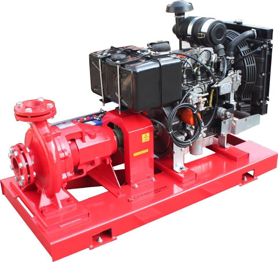 Máy bơm chữa cháy hyundai diesel 30HP